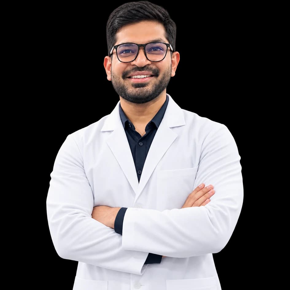 Dr. Dharmik Patel, MBBS, MS (General Surgery).